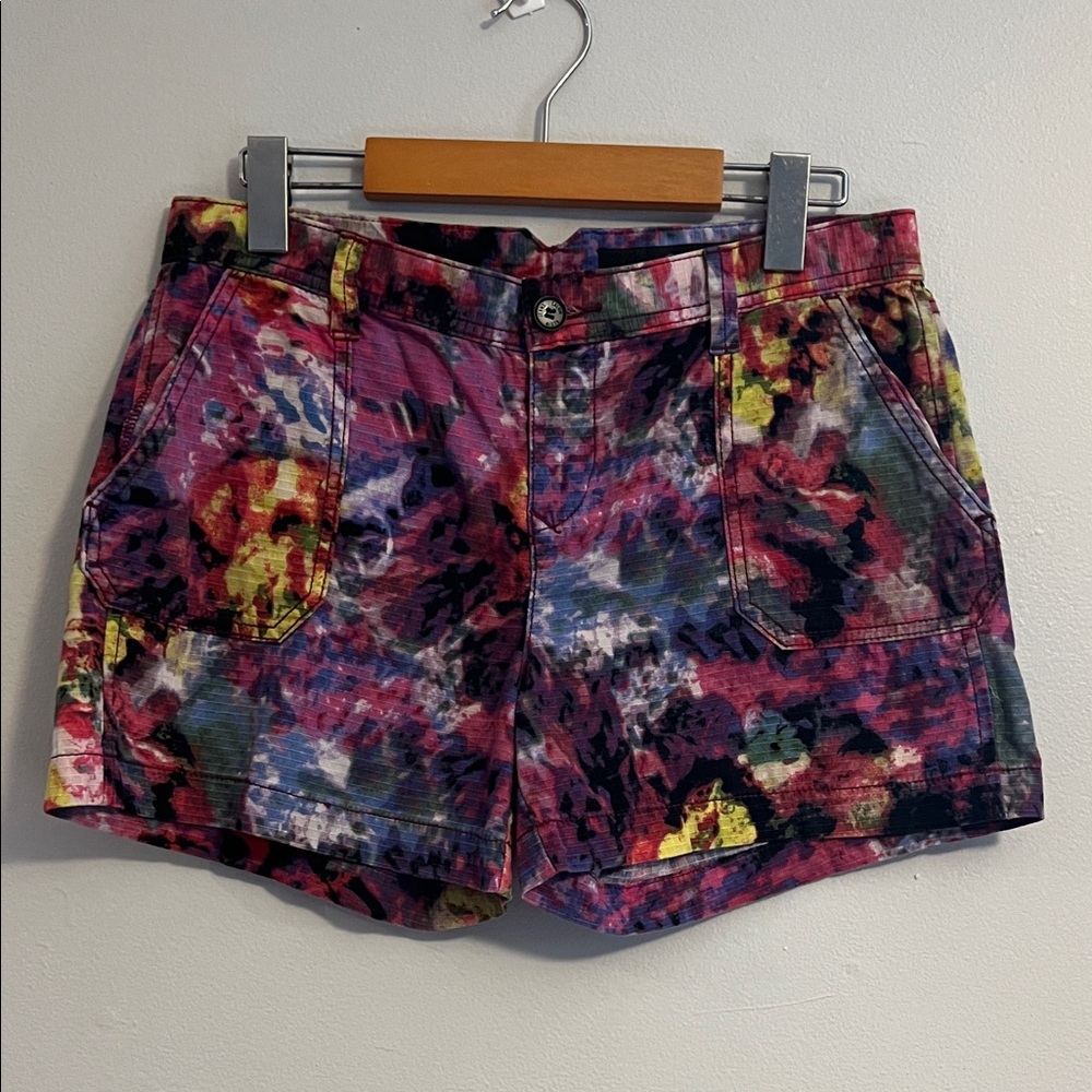 Calvin Klein Jeans Abstract Multicolor Women’s Shorts - Vibrant Print size 27/ 4